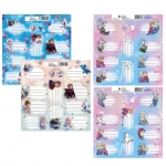 ΕΤΙΚΕΤΕΣ FROZEN ΣΕΤ=2 ΦΥΛΛΑ ΕΠΙ 12 ΕΤΙΚΕΤΕΣ