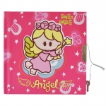 Σημειωματάριο με κλειδί- sweet angels