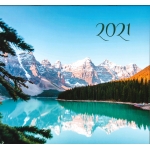 Ημερολόγιο τοίχου με τοπία 32 x 34cm