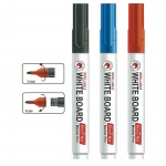 Officemate μαρκαδόρος λευκού πίνακα επαναγεμιζόμενος μπλε στρογγ.μύτη