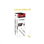 Μαρκαδόροι Οινοπνεύματος Artix Διπλοί Creative Markers 35 Lemon Yellow