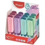 ΜΑΡΚΑΔΟΡΟΙ MAPED ΥΠΟΓΡΑΜΜΙΣΗΣ FLUO PEPS PASTEL GLITTER