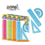ΓΕΩΜΕΤΡΙΚΑ SCOOL FLEXY SET 4 ΤΕΜ 30cm