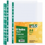 Ζελατίνες με Τρύπες +Efo Α4 Νο9 Green Clear