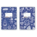 Τετράδιο UNI PAP Blue print 17χ25 50φύλλων