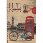 ΤΕΤΡΑΔΙΟ ΚΑΡΦΙΤΣΑ B5 32 ΦΥΛΛΑ 60gr. KRAFT BOURGEOIS