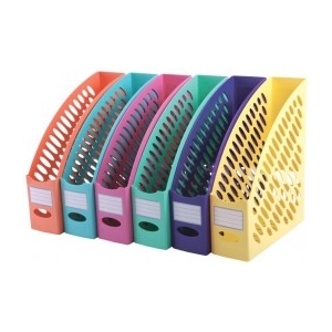 Θήκη περιοδικών πλαστική ΧΡΩΜΑΤΙΣΤΗ ARK 2050