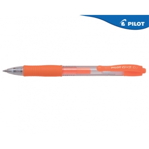 PILOT ΣΤΥΛΟ G-2 0.7mm ΝΕΟΝ ΠΟΡΤΟΚΑΛΙ