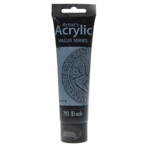 ΑΚΡΥΛΙΚΑ ΧΡΩΜΑΤΑ PHOENIX 100ml LAMB BLACK