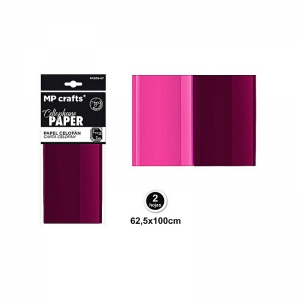 Σελοφάν MP 100χ62.5cm Φούξια Σετ 2 τεμ.