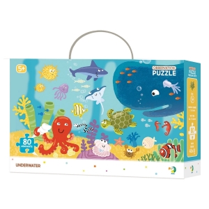 DODO PUZZLES ΥΠΟΘΑΛΑΣΣΙΟΣ ΚΟΣΜΟΣ 5+ 80ΤΕΜ Νο300134