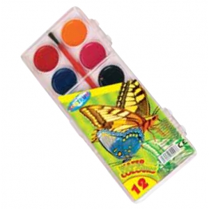 Νερομπογιές Centrum 12 χρώματα 20ΜΜ