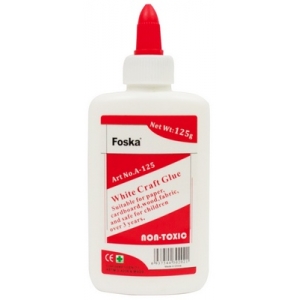 FOSKA  ΚΟΛΛΑ ΛΕΥΚΗ 125γρ.