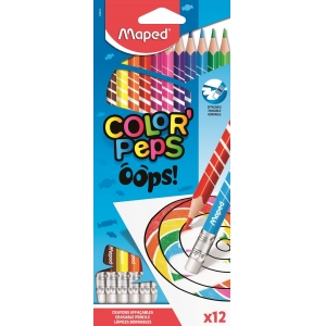 ΞΥΛΟΜΠΟΓΙΕΣ MAPED COLORPEPS OOPS 12 ΧΡΩΜΑΤΑ