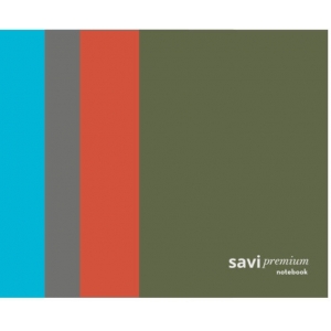 ΤΕΤΡΑΔΙΟ SAVI PREMIUM ΚΑΡΦΙΤΣΑ B5