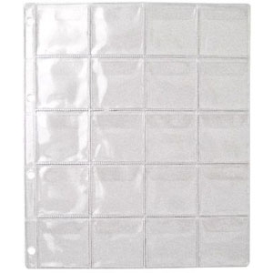 Ζελατίνες νομισμάτων Α4 20 θέσεων