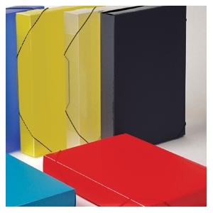 Κουτί με Λάστιχο ΡΡ 25x35x5εκ Μαύρο 05601