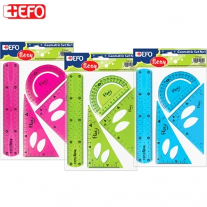 Χάρακες Σετ +Efo Flexy 4τεμ Νο1