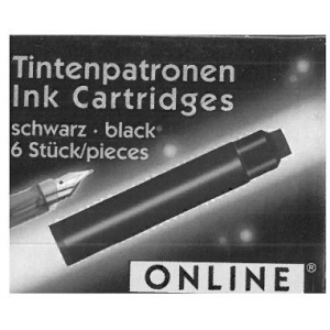 ΑΜΠΟΥΛΕΣ ΠΕΝΑΣ ONLINE ΜΑΥΡΟ 6 ΤΕΜ.