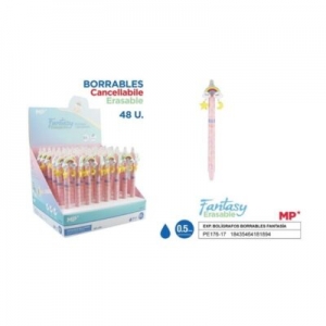 Στυλό Ball Pen MP 0.5mm ERASABLE “FANTASY” Μπλε Ουράνιο τόξο