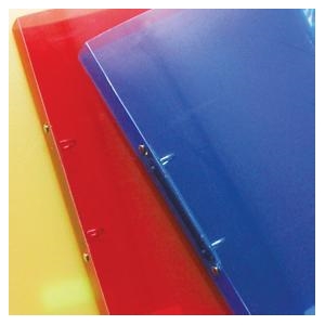 Ντοσιέ PP 25x32x4 2 Κρικ 4εκ Ράχη 5142 (Α4) Φωσφοριζέ Πράσινο