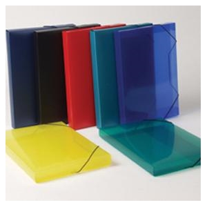 Κουτί με Λάστιχο ΡΡ 25x35x3εκ Φωσφορούχο Πορτοκαλί  05519