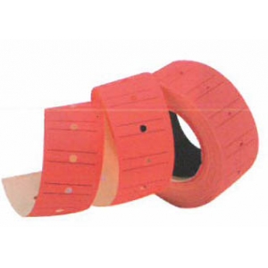 Ετικέτες τιμών 12χ21mm 800τεμ/ρολό κόκκινο