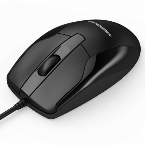ΕΝΣΥΡΜΑΤΟ MOUSE LEOPARD 1000DPI ΜΑΥΡΟ(568320)